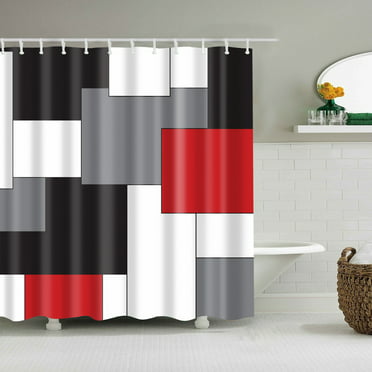 InterestPrint Bathroom Shower Curtain 60in x 72in with flying Balloon 
